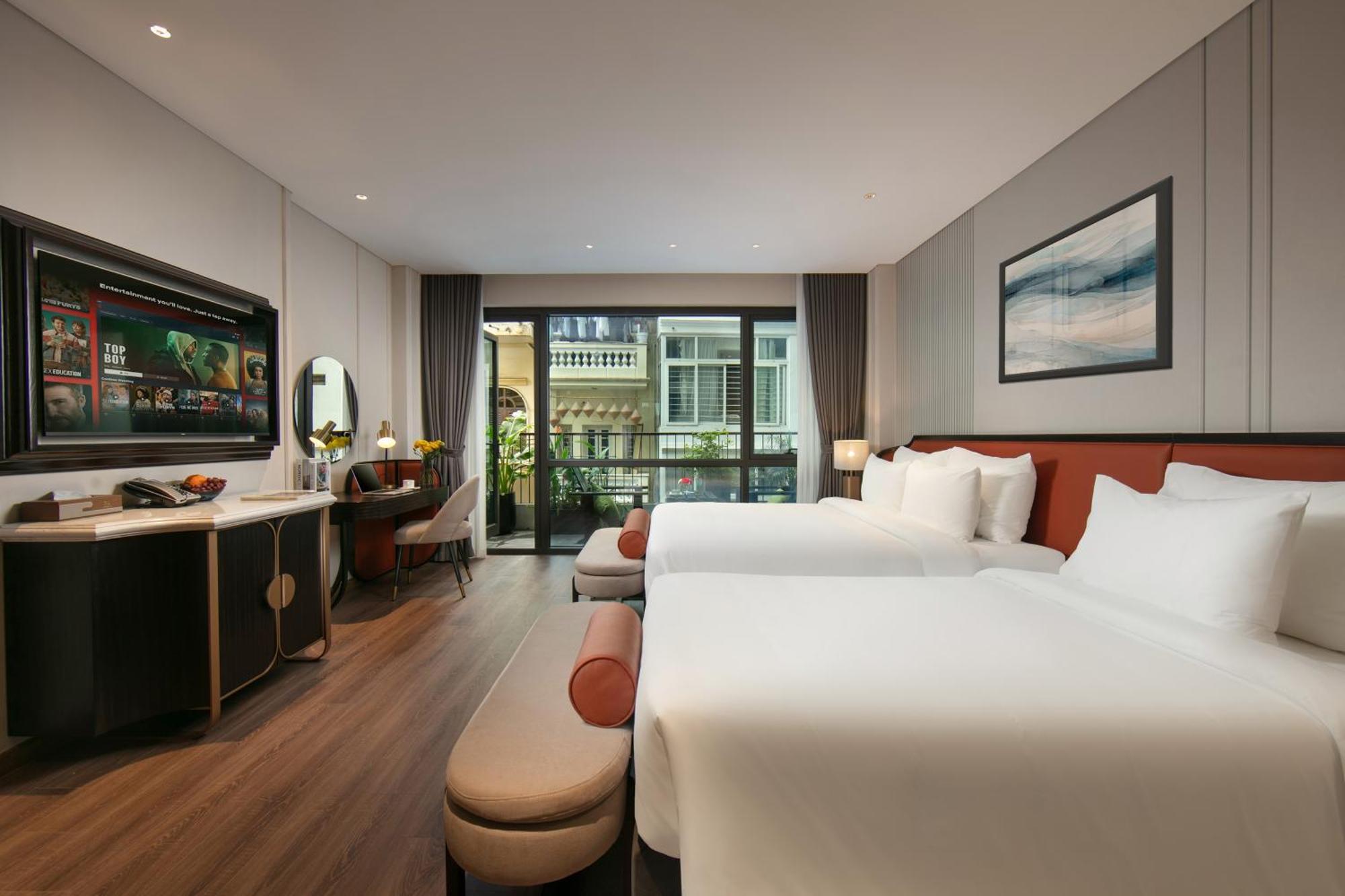 Le Premier Hotel & Rooftop Bar 河内 外观 照片